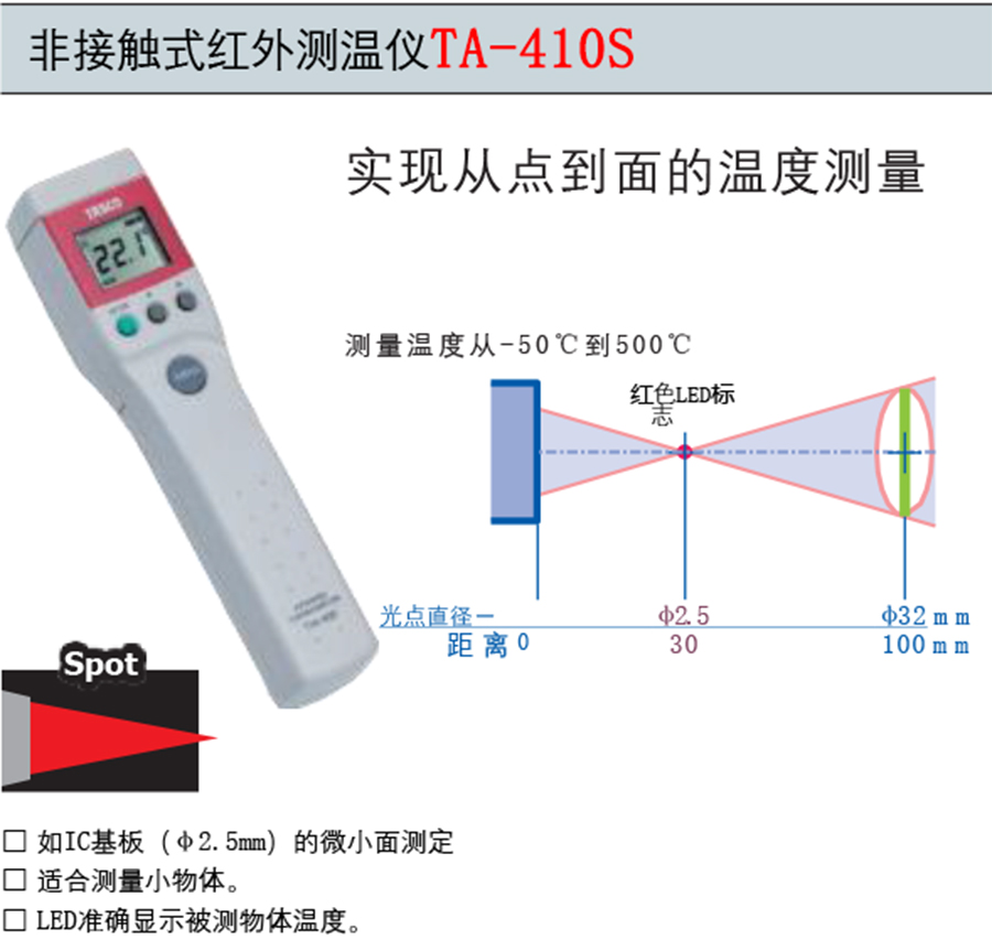 日(rì)本進口TASCO放(fàng)射溫度計(jì)測溫儀輻射溫度檢測儀TA-410S TA-410N (2).jpg